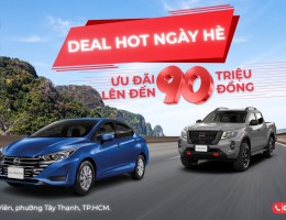 Chương trình khuyến mãi đặt biệt dành cho Nissan Navara và Nissan Almera